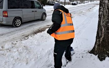 Sniega tīrīšana 6.03.2023.