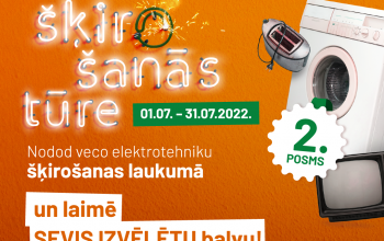 Aicina Jēkabpils iedzīvotājus nodot nevajadzīgo elektrotehniku un laimēt vērtīgas balvas!