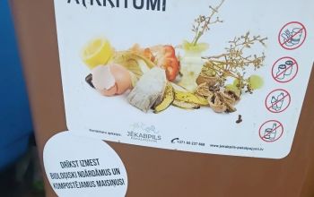 Kā mums veicas ar bioloģiski noārdāmo atkritumu &scaron;ķiro&scaron;anu?