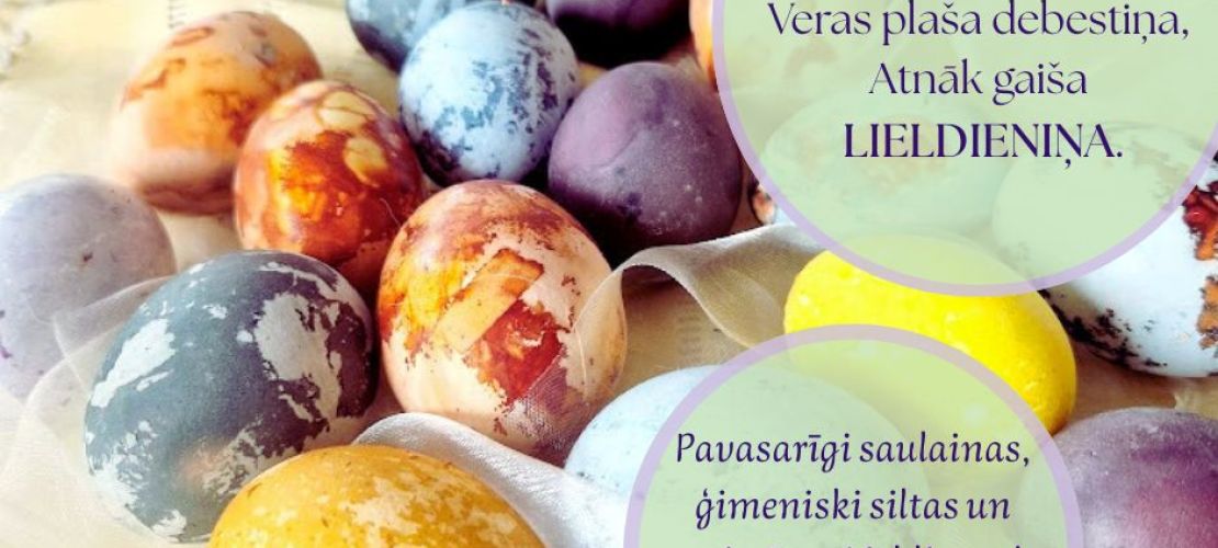 Ģimeniski siltas un priecīgas Lieldienas!