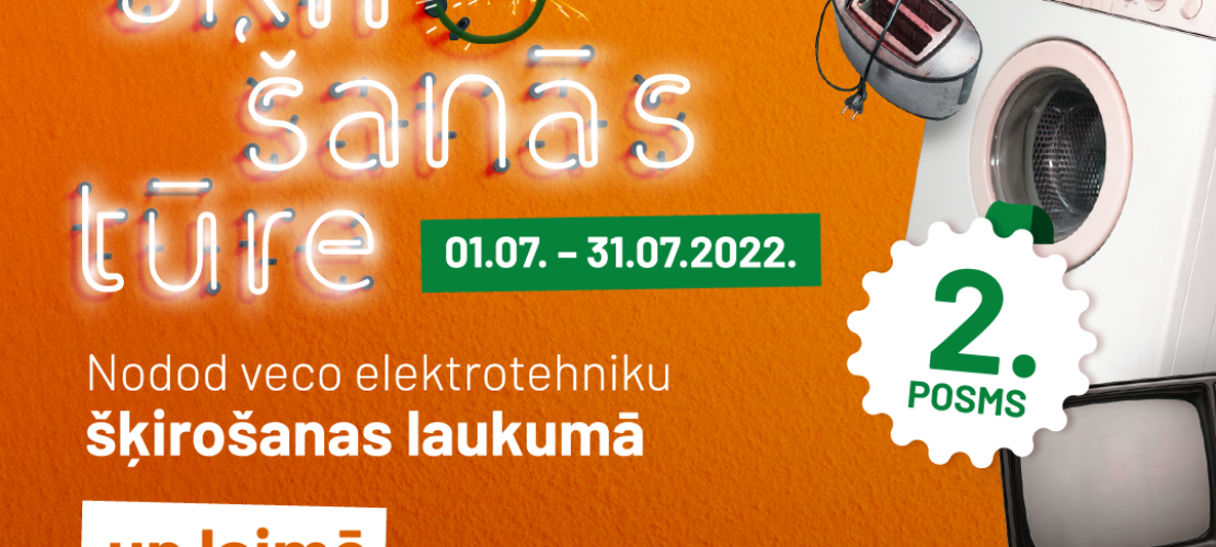 Aicina Jēkabpils iedzīvotājus nodot nevajadzīgo elektrotehniku un laimēt vērtīgas balvas!