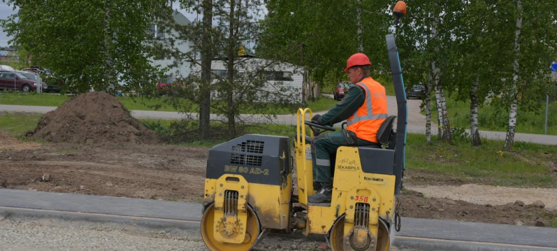 Būvdarbi skeitparka un trenažieru laukumā norit veiksmīgi